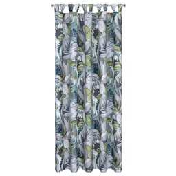 Eurofirany Zasłona gotowa 155x240 Garden 20 zielona liście