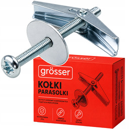 Kołek Parasolka do płyt g/k sufitów M 3x50