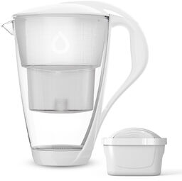 Dafi Crystal Led, szklany dzbanek filtrujący 2 l,