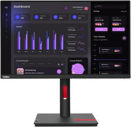 2 szt Monitor Lenovo 23,8" Fhd Ips Regulacja
