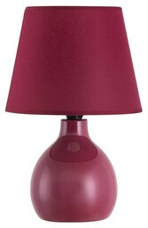 Rabalux 4478 lampa stołowa Ingrid, bordo, czerwony