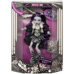 MONSTER HIGH Lalka Reel Drama Straszny Seans Clawdeen