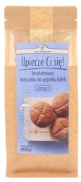 Mieszanka do wypieku 9 bułek bezglutenowych ciemnych 400