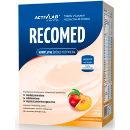 Recomed, KOKTAJL ODŻYWCZY, Brzoskwinia, 6 sasz.