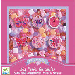 Drewniany zestaw do tworzenia biżuterii Motyle DJ09857-Djeco, biżuteria