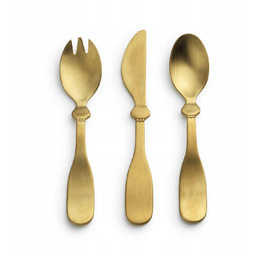 Elodie Details Sztućce dla dzieci kolor złoty