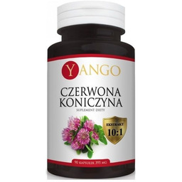 Koniczyna Czerwona 395mg suplement diety 90 kapsułek