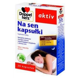 DOPPELHERZ AKTIV Na sen kapsułki - 20 kapsułek