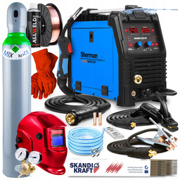 Spawarka Migomat Sherman Mig 200 Synergia Mma Tig