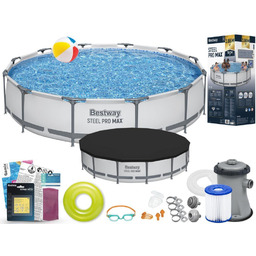 Basen Bestway 366x76 Ogrodowy Stelażowy 56416 13w1