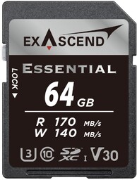 ExAscend Karta pamięci SDXC Essential UHS-I V30 64GB