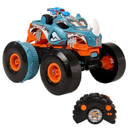 Hot Wheels Samochód zdalnie sterowany Rhinomite Mega Transformacja
