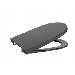 Roca Ona Deska Wolnoopadająca Czarny Mat A801E12081