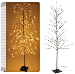 Drzewko świąteczne świecące zewnętrzne 480 LED 180 cm