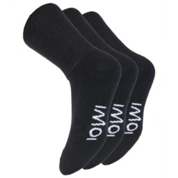 IOMI 3PACK Skarpety bawełniane DLA DIABETYKÓW z szerokim