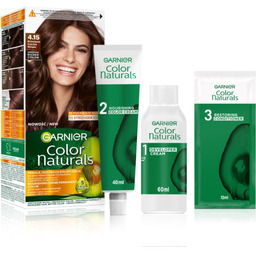 Garnier Color Naturals 4.15 Mroźny kasztan, odżywcza farba