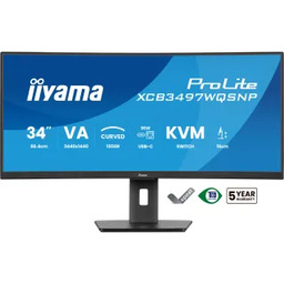 iiyama ProLite XCB3497WQSNP-B1 34" 3K VA 120Hz 0,4ms