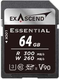ExAscend Karta pamięci SDXC Essential UHS-II V90 64GB