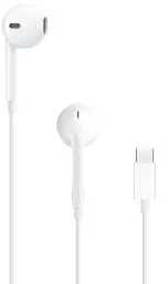 Apple EarPods z wtyczką USB-C Douszne Mikrofon Biały