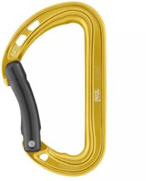 Karabinek PETZL Spirit Bent yellow