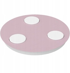 Lampa sufitowa plafon Led 3x Gx53 dziecięca młodzieżowa