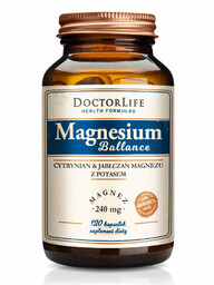 Suplement diety, Doctor Life, Magnesium Ballance cytrynian