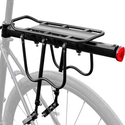 Vayox Bagażnik rowerowy VA0352 aluminowy, czarny