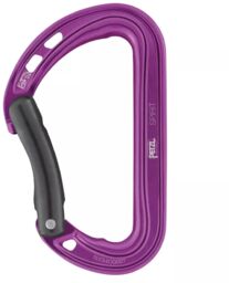 Karabinek PETZL Spirit Bent violet