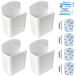 x4 Uchwyt Wieszak Organizer Na Piloty AUDIO LED