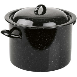 BANQUET Emaliowany garnek z pokrywką, pojemność 14 l