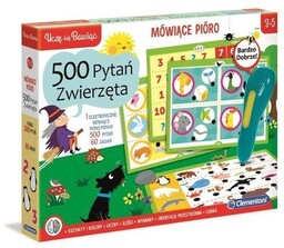 Clementoni, Mówiące Pióro 500 Pytań, zwierzęta