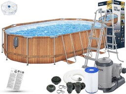 Basen Bestway 610x366x122 Ogrodowy Stelażowy 56719