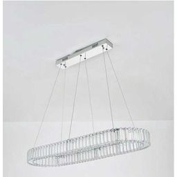 Lampa kryształowa wisząca CHROM- 100cm 65watt - K228