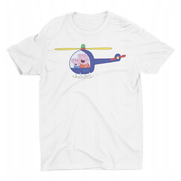 Koszulka Dziecięca-Świnka Peppa-Mix Kolory- 134 M