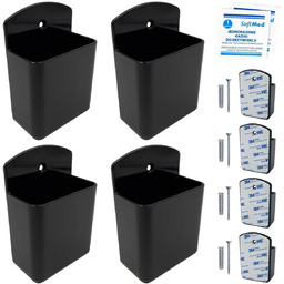 x4 Uchwyt Wieszak Organizer Na Piloty AUDIO LED