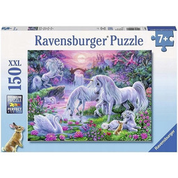 Upominkowe Puzzle Dziewczęce ramkowe 150 Elementów kreatywna Układanka