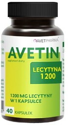 AVETIN Lecytyna 1200, 40kaps.
