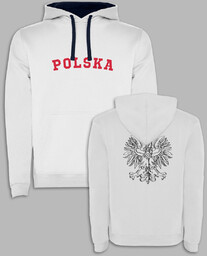 BLUZA Z KAPTUREM - ORZEŁ NA PLECACH