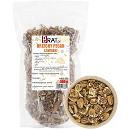 Orzechy pekan kawałki 500g