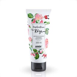 Anwen, odżywka do włosów wysokoporowatych, Emolientowa Róża, 200ml