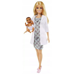 Barbie GYK01 Lekarka Pediatra Z Dzieckiem