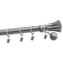 Karnisz pojedynczy 25 mm Rodos nikiel 200 cm