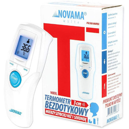 Novama White T1S, termometr bezdotykowy, 1 sztuka