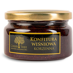 Konfitura wiśniowa korzenna 80% 235 g