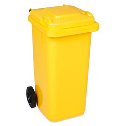 Pojemnik na śmieci 240 l żółty