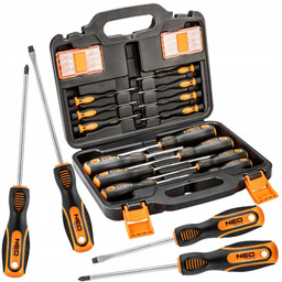 Zestaw Wkrętaków I Końcówek Wkrętakowych Śrubokręty 30 Elementów