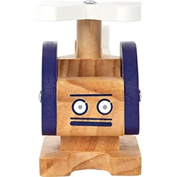 Drewniany granatowy Helikopter Small Foot