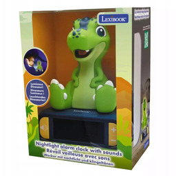 Lampka nocna budzik cyfrowy Lexibook RL800DINO Lexibook
