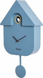 Fisura - Różowy zegar z kukułką z kolorową