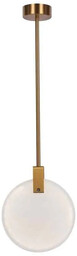 Lampa Hampton wisząca MARBLE szczotkowany mosiądz ST-8950-24 -